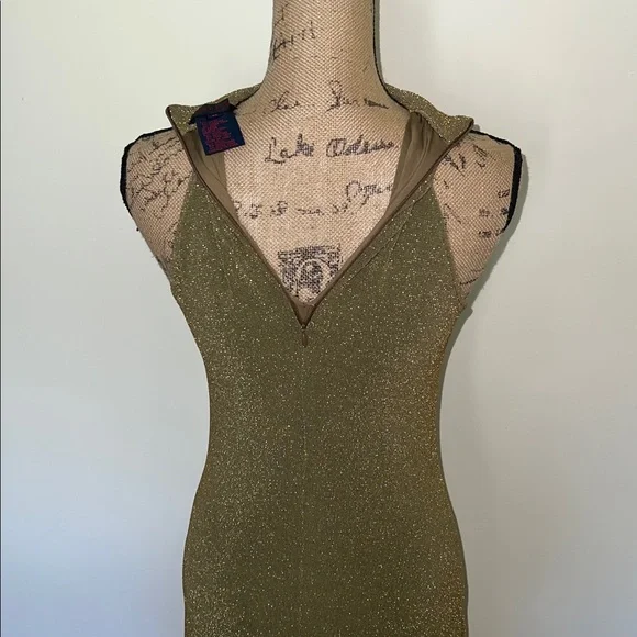 Ralph Lauren Sparkling Green Dress - Picture 7 of 8